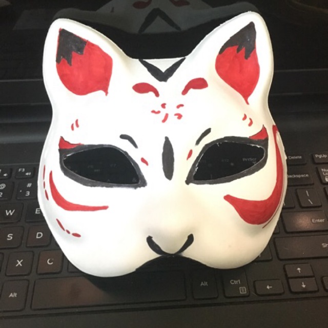 Tổng hợp các mẫu Kitsune mask bán chạy  - mặt nạ cáo cosplay