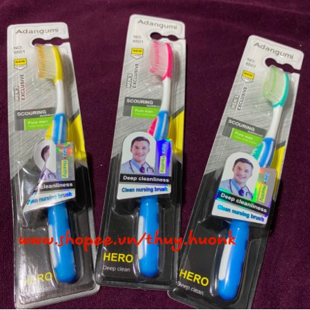 {Sản Phẩm} BÀN CHẢI ĐÁNH RĂNG HERO SIÊU BỀN