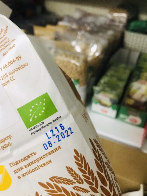 Bột mì nguyên cám hữu cơ Ecorod - Ukraine