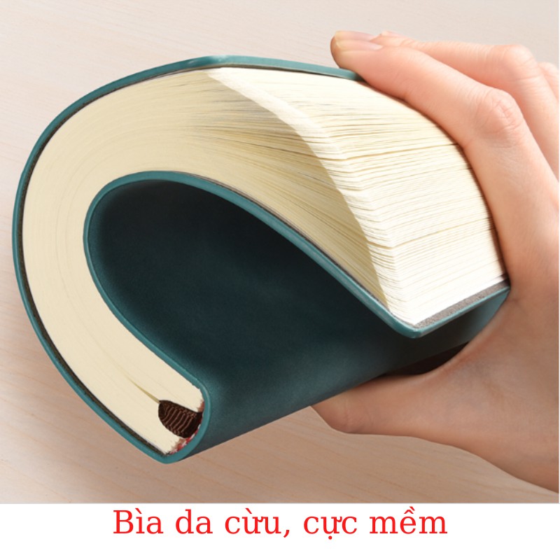 Sổ Viết Tay Khổ A5 Cực Dầy, Bìa Da Cực Mềm