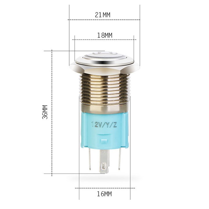 Công Tắc Led Gắn Xe Máy [ Có 2 Loại ]