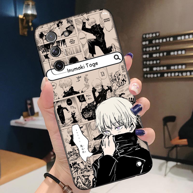 Ốp Điện Thoại Mềm In Hình Anime Cho Samsung Galaxy A11 A12 A22 A32 M21 M30s J4 Core A82 A9 VX157 Jujutsu Kaisen Toge Mới