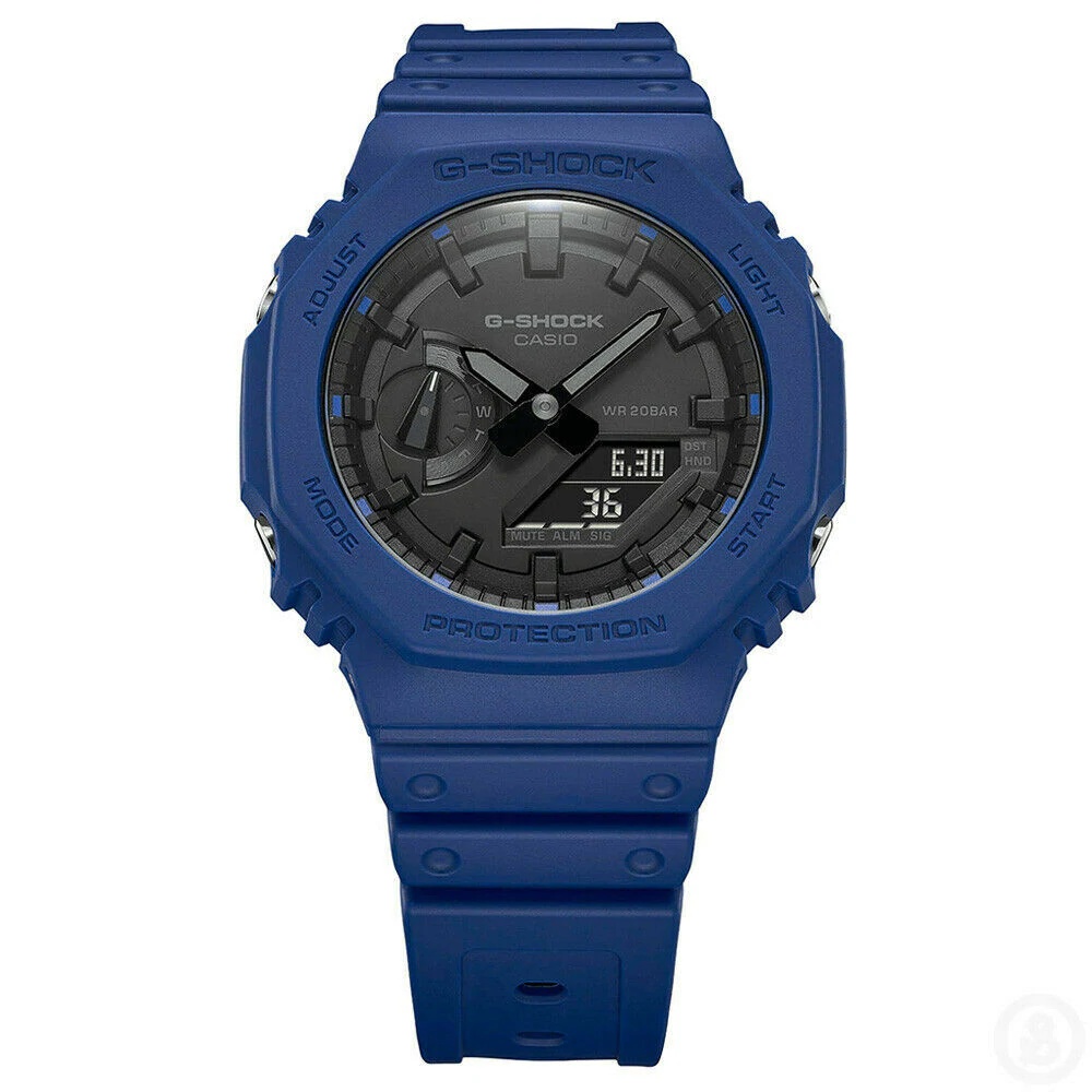 Đồng hồ nam Casio G-Shock GA-2100 / GA-2100-2A chống va đập, chống nước 200m, hàng chính hãng, bảo hành 05 năm
