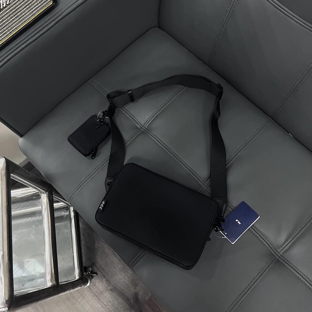 ✅  Túi Đeo Chéo MLB Industrial Crossbody Black 32BGDI111-50L | HÀNG CHUẨN XỊN | CÓ SẴN KHÔNG CẦN ORDER