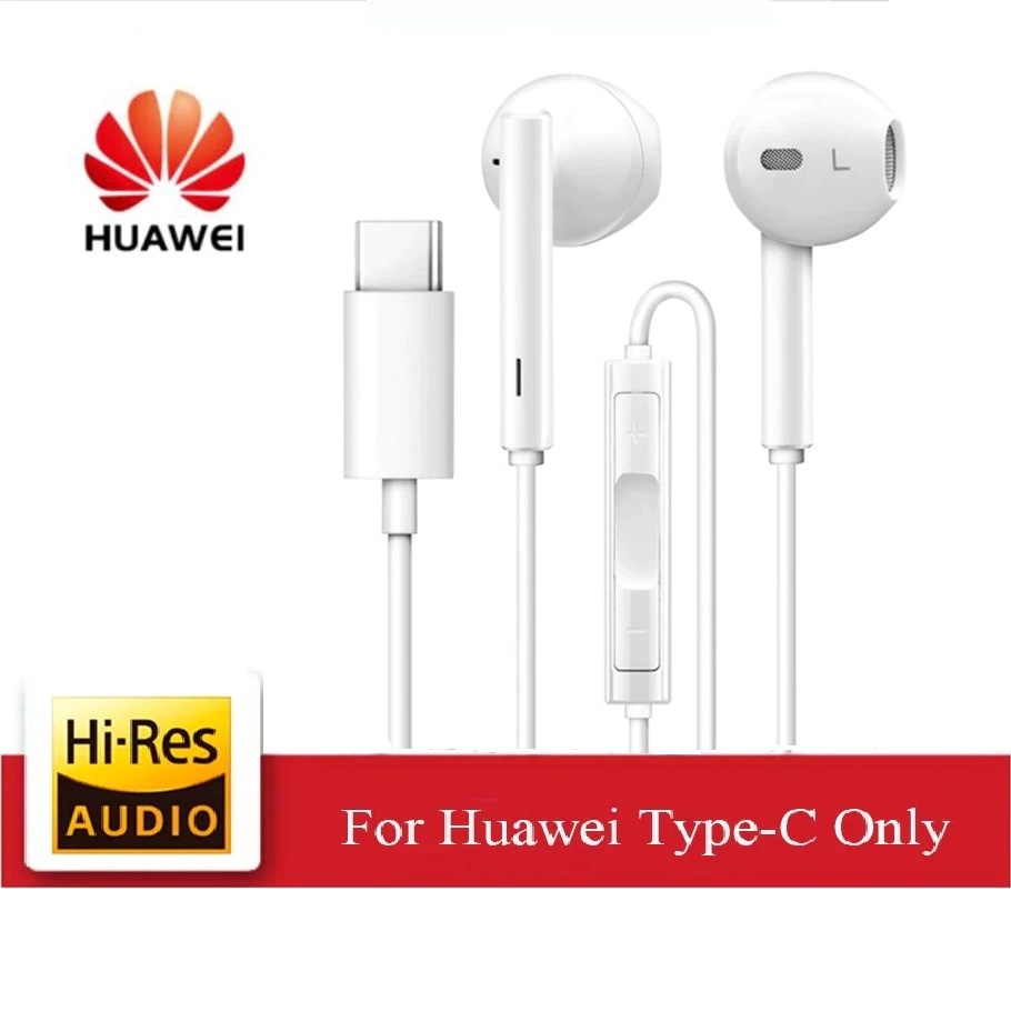 CM33 Tai Nghe USB Loại C Tai Hearphone Tai Nghe Có Mic HUAWEI Mate 10 Pro P10 P20 P30 pro Note 10