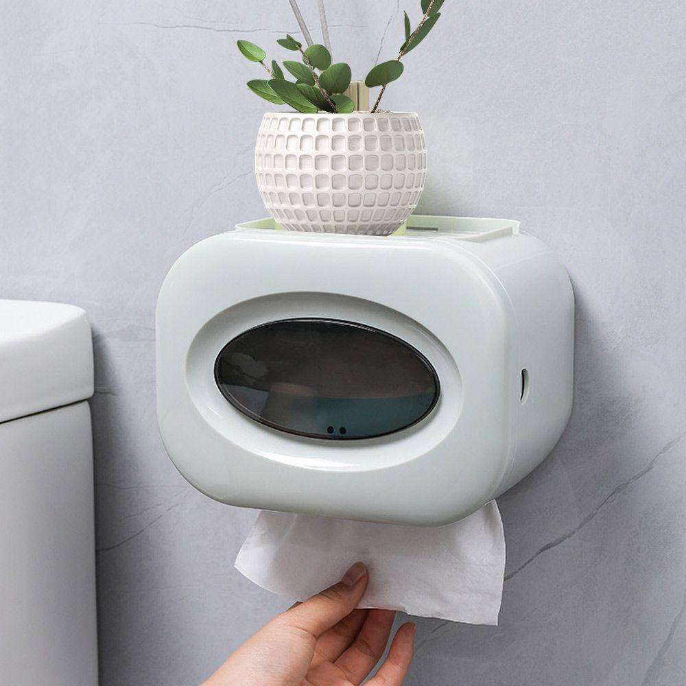 LONTIME Giá Đỡ Cuộn Giấy Vệ Sinh / Cuộn Giấy Vệ Sinh Gắn Tường Chống Thấm Nước Tiện Lợi Dành Cho Nhà Bếp
