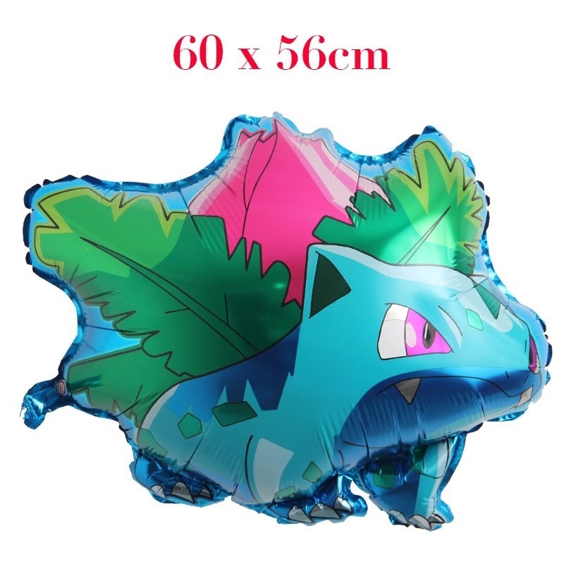 Bong Bóng Pokemon Hình Squirtle Bulbasaur Dùng Trang Trí Tiệc Sinh Nhật