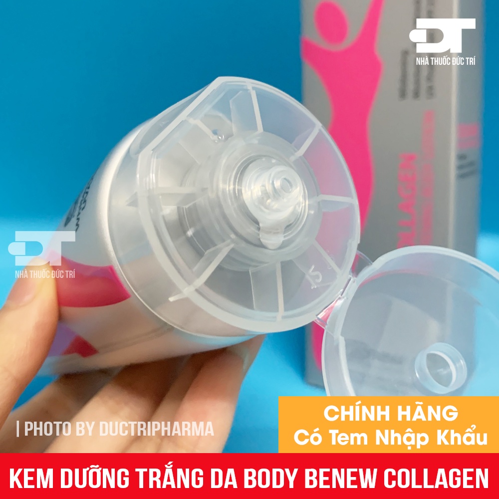 Kem Dưỡng Trắng BODY BENEW COLLAGEN WHITENING - Dưỡng Trắng, Nâng Cơ, Tái Tạo Làn Da - 200ml