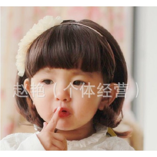 Bộ tóc giả ngắn cúp