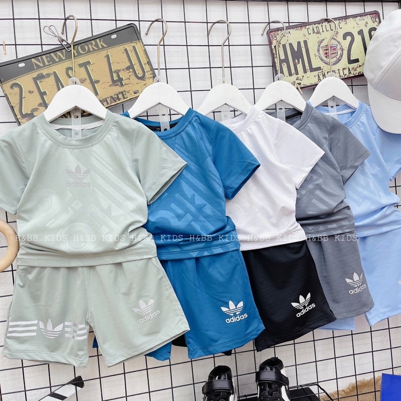 Bộ quần áo trẻ em, Bộ thể thao thông hơi chất siêu đẹp siêu mát cho bé trai