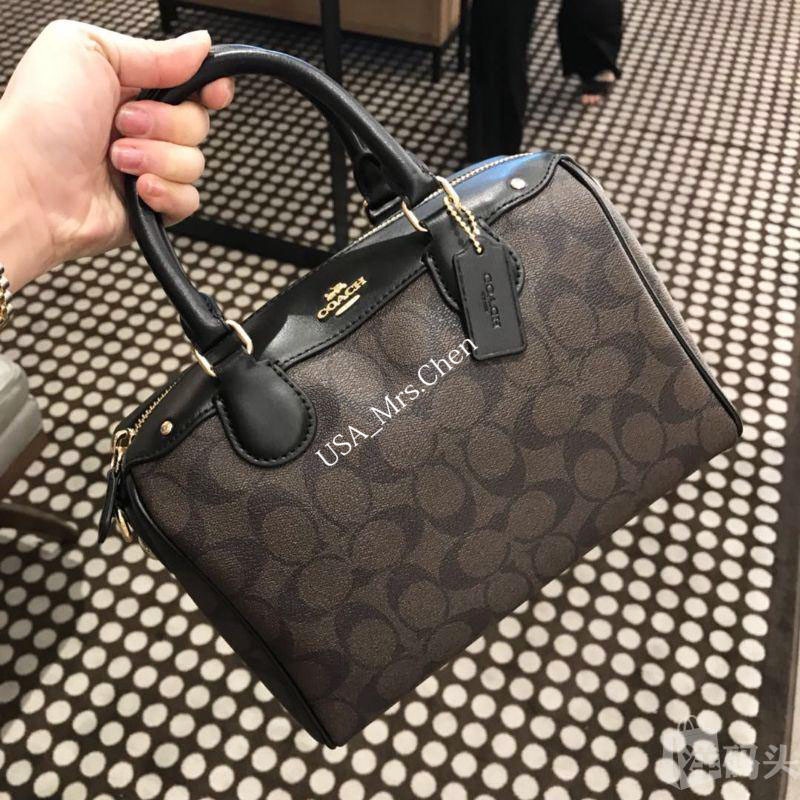 Giấy chứng nhận mua hàng chính hãng COACH F58312 túi xách đeo vai dòng Boston cổ điển ba lô bên hông