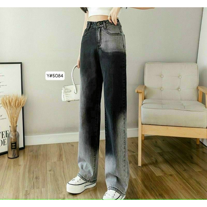 QUẦN JEAN SUÔNG LƯNG CAO LOANG