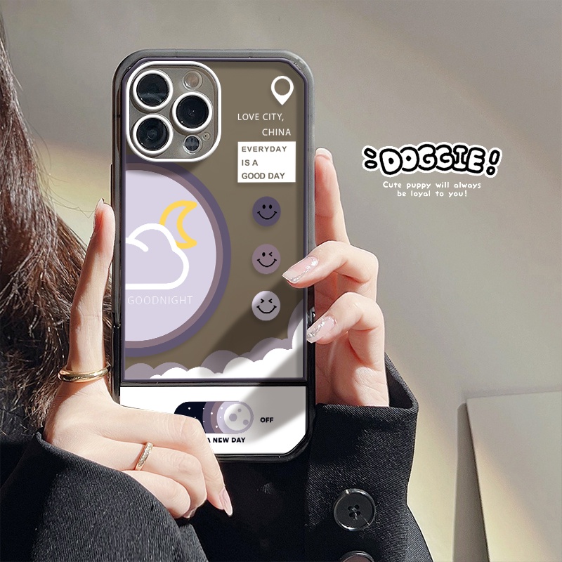 Ốp Điện Thoại Silicon Dẻo Trong Suốt Họa Tiết Dễ Thương Cho Iphone 13 12 11 Pro XS MAX X 8 7 6 Plus 13 Pro XR 12 SE 2020 Đứng