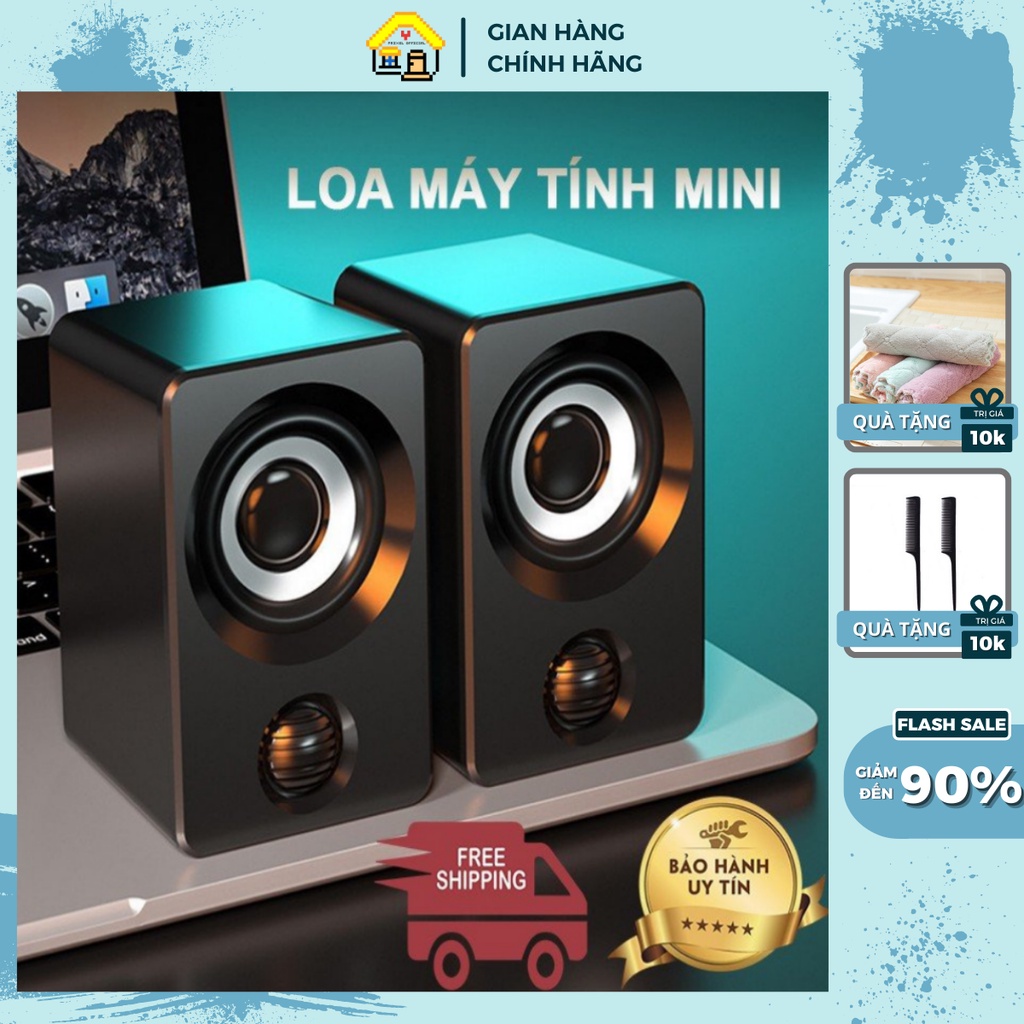 Loa Máy Tính pixel official- Loa Để Bàn Mini Nhỏ Gọn Âm Thanh Vượt Trội .