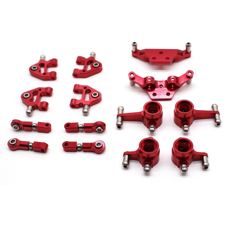 Bộ phận nâng cấp trọn bộ kim loại cho Wltoys 1/28 P929 P939 K979 K989 K999 K969 Bộ phận xe hơi Rc