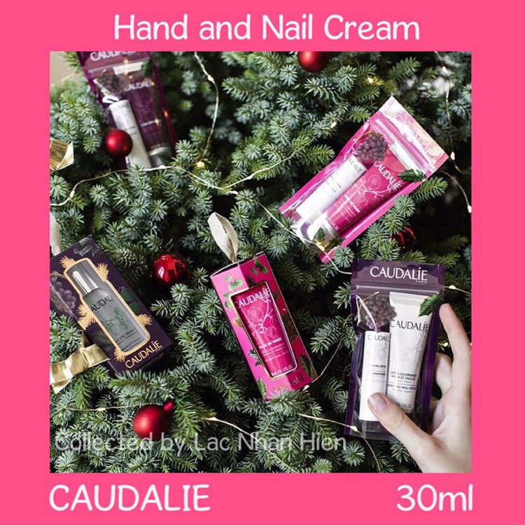 KEM DƯỠNG DA TAY VÀ MÓNG TAY CAUDALIE HƯƠNG HOA HỒNG ❤ CAUDALIE ROSE DE VIGNE HAND AND NAIL CREAM (Bản mini 30ml) | BigBuy360 - bigbuy360.vn