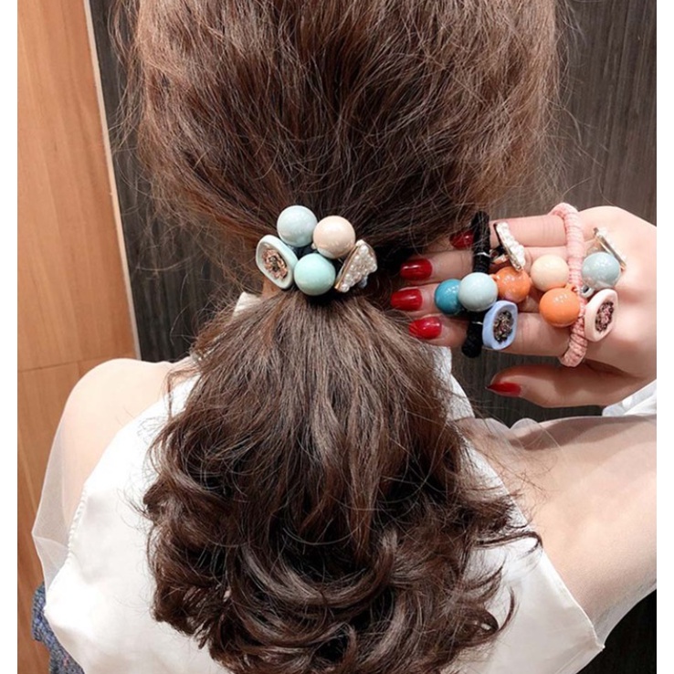 Dây cột tóc phong cách Hàn Quốc dễ thương (T19)