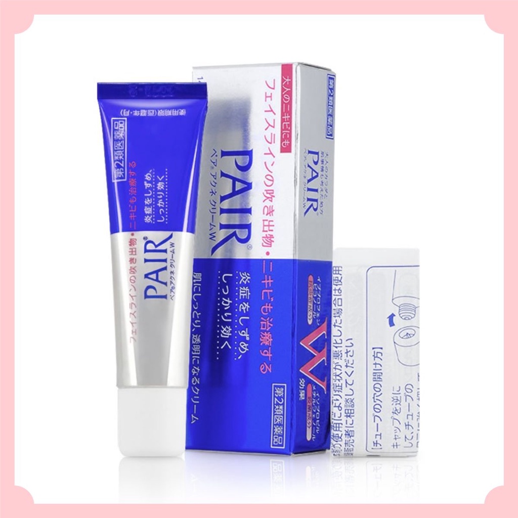 Kem ngừa mụn Pair Acne W Cream Nhật Bản ✼Ꮑ