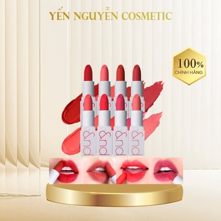 [Mẫu mới 2020] SON THỎI LÌ SIÊU NHẸ MÔI ROMAND ZERO MATTE LIPSTICK
