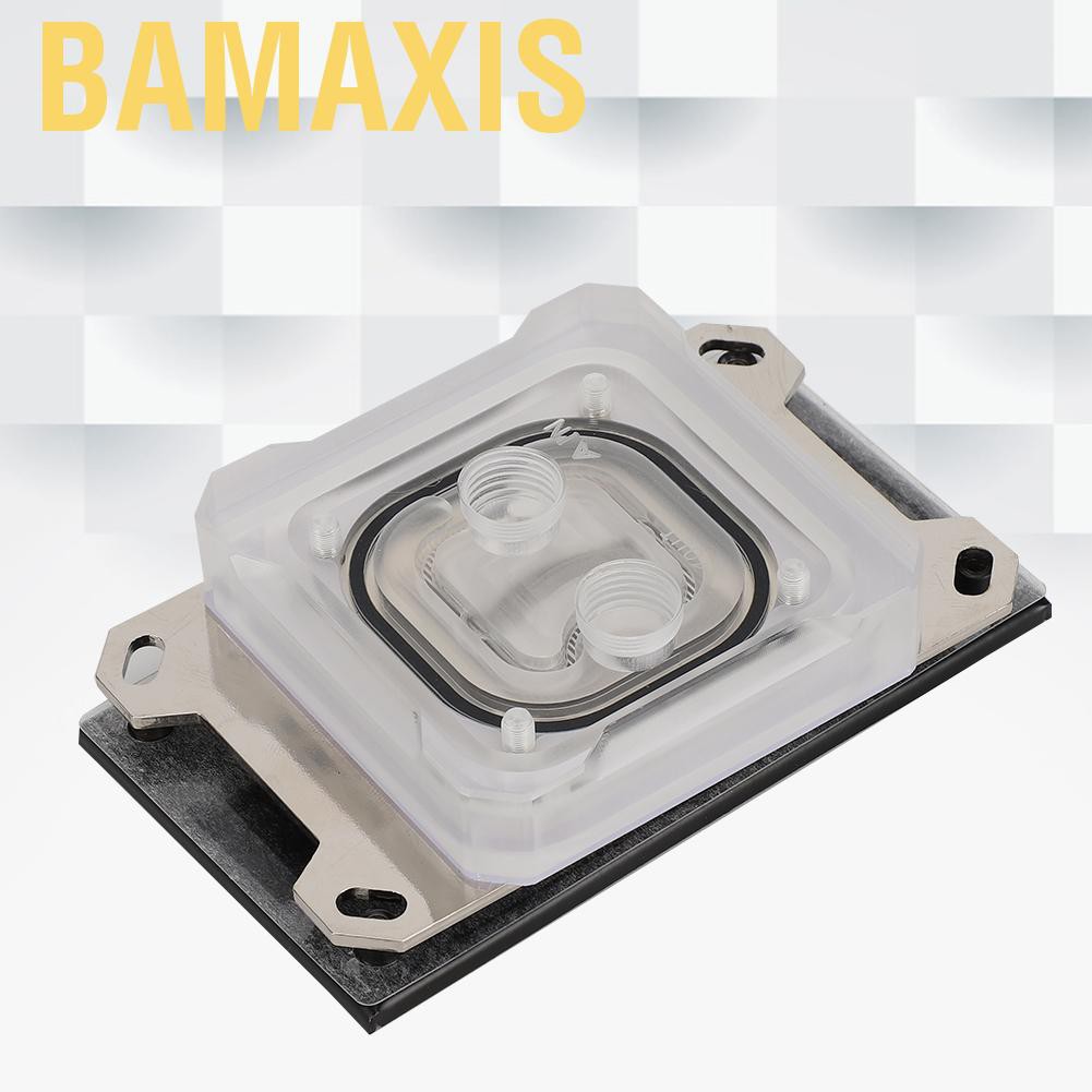 Khối Tản Nhiệt Nước Bamaxis Wee Cho Cpu Amd-Pk5E Kèm Đế Bằng Đồng 3mm