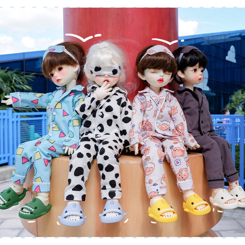 Đôi dép dễ thương thời trang cho búp bê 2.2cm 4.5cm 1/6 OB11