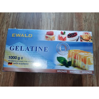 Gelatine ewald dạng lá hộp giấy - xuất xứ đức