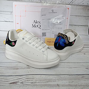 Giày Thể Thao Nam Nữ MCQ Gót Nhung Đen Full Size 36-43 | BigBuy360 - bigbuy360.vn