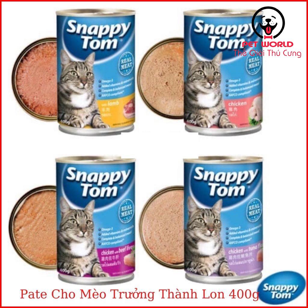 PATE LON SNAPPY TOM 400g đủ vị