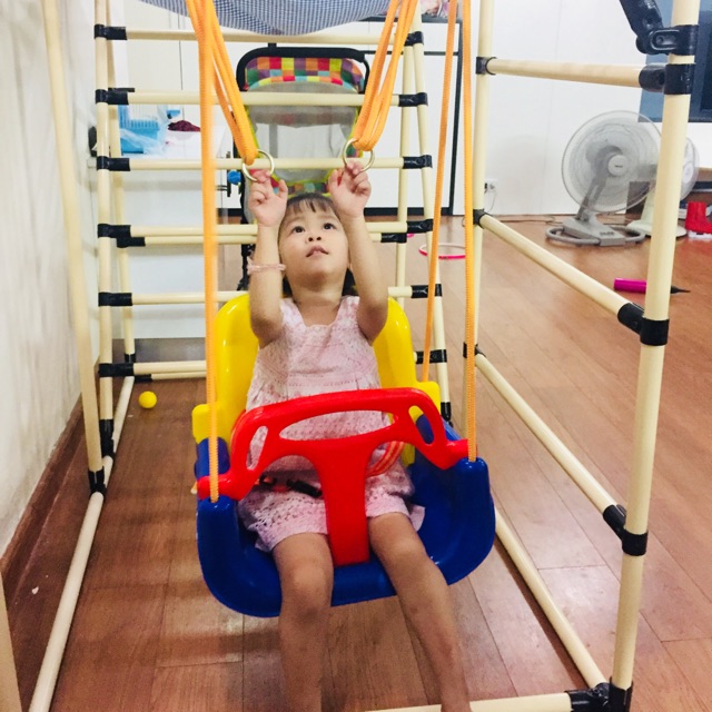 Ghế xích đu em bé nhựa - Hàng nhập khẩu an toàn cho bé