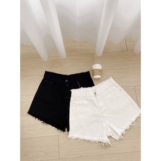 Quần short jean rách lai-lưng quần QN032