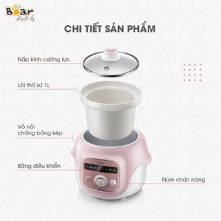 Nồi cháo Bear 1l