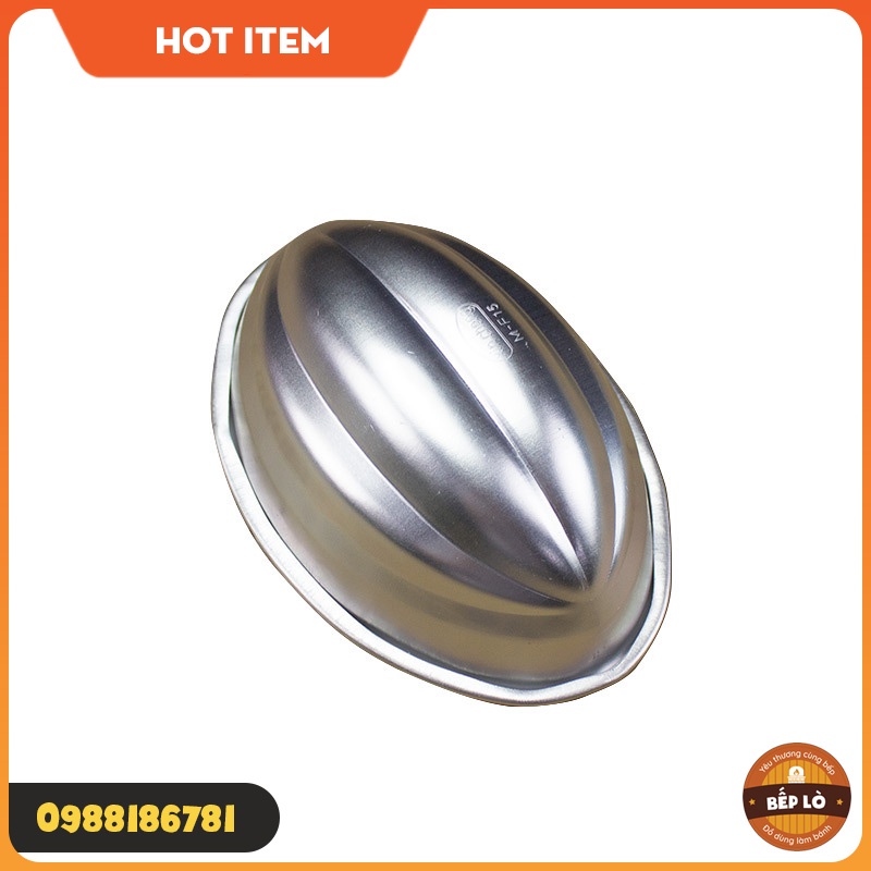 Khuôn bánh pudding bánh rau câu hoa quả lê / táo / xoài / chanh / đào / đu đủ