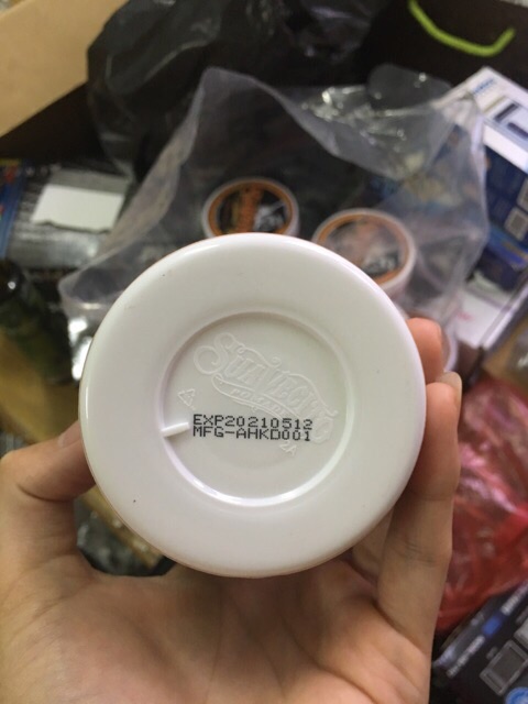 Sáp vuốt tóc SUAVECITO POMADE Firme Hold đáy hoa văn