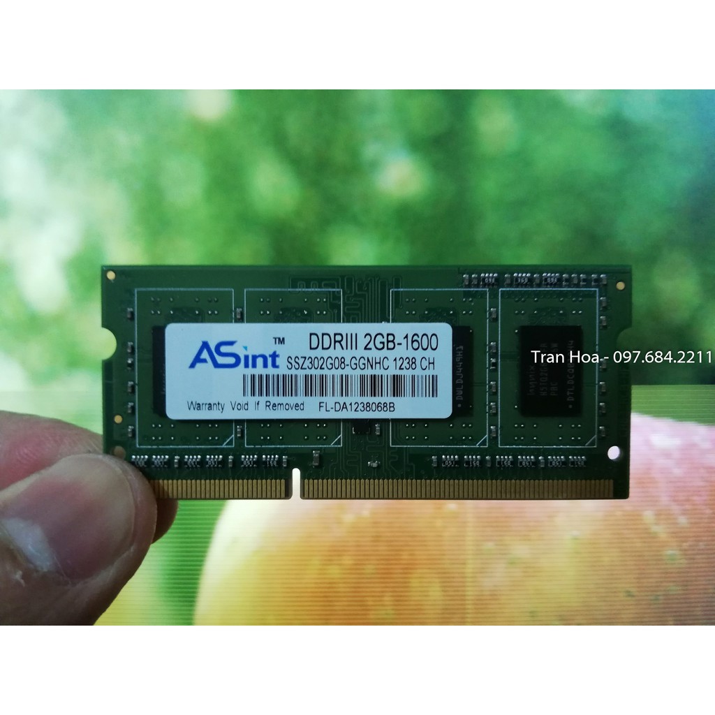 Ram laptop 2GB PC3L bus 1600, Ram laptop 2GB DDR3L bus 1600