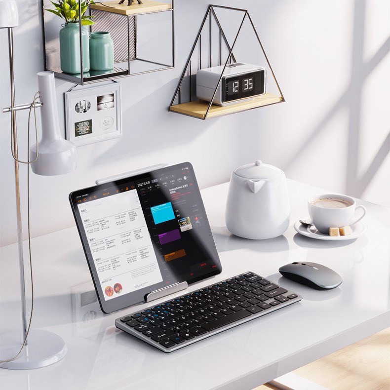 Bàn phím bluetooth không dây 10 inch/chuột ko dây trọng lượng nhẹ cho ĐT và tablet táo,2 trong 1 v780 | BigBuy360 - bigbuy360.vn