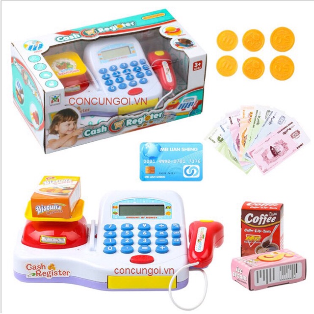 [SALE63] Đồ chơi máy tính tiền mini 710 , LS 820A2-1