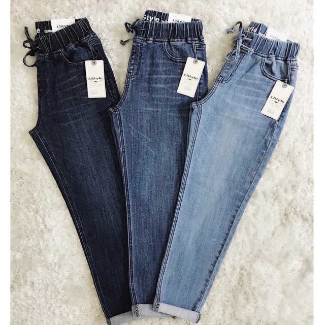 QUẦN BAGGY LƯNG THUN DÀI XK