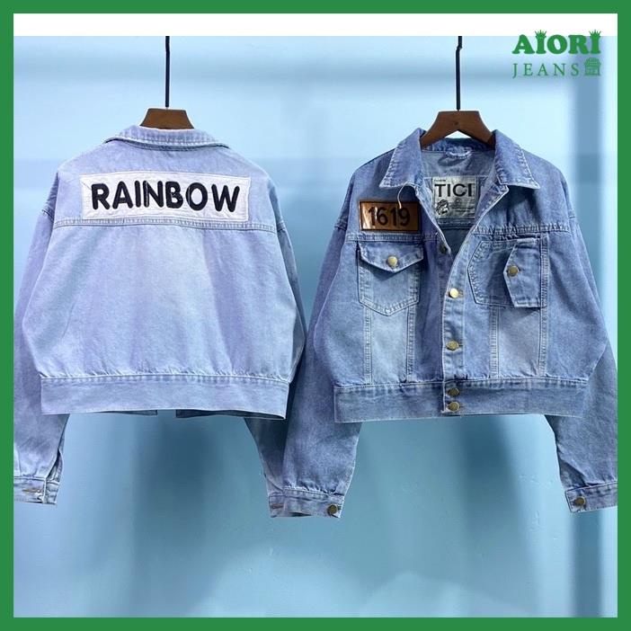 [THỜI TRANG MÙA HÈ] [Ảnh Chụp Thật] Áo Khoác Jeans Nữ - Áo Khoác Bò Cao Cấp Form Rộng Freesize Mẫu Thiết Kế Mới Đẹp