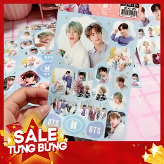 Chuyendokpop Sỉ combo 10 set sticker dán bts hình dán bts CẢM ƠN ĐÃ TIN TƯỞNG ỦNG HỘ