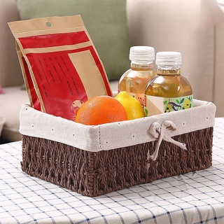 Giỏ Đựng Đồ Dùng Đan Mây Để Bàn Tiện Dụng