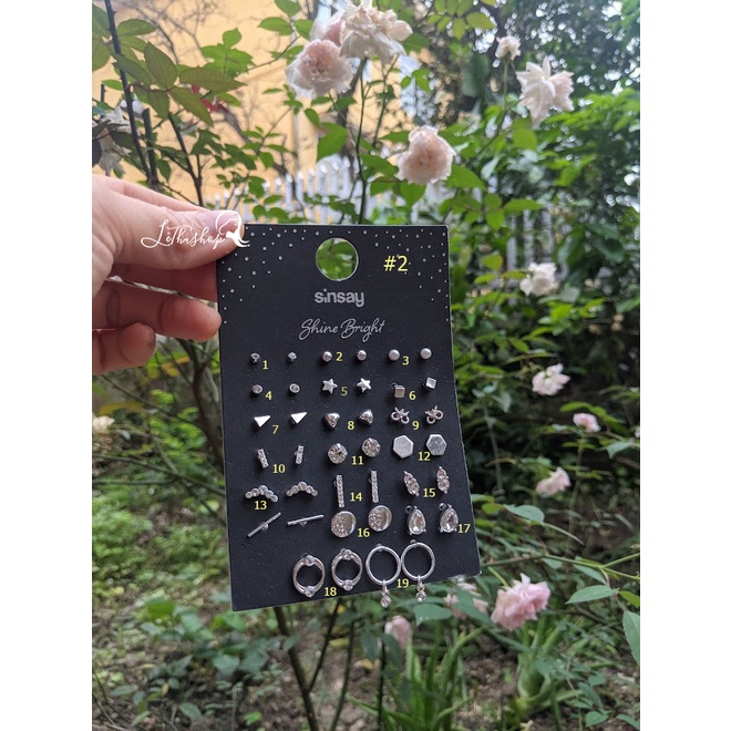 [1 đôi] Khuyên tai trendy siêu xinh