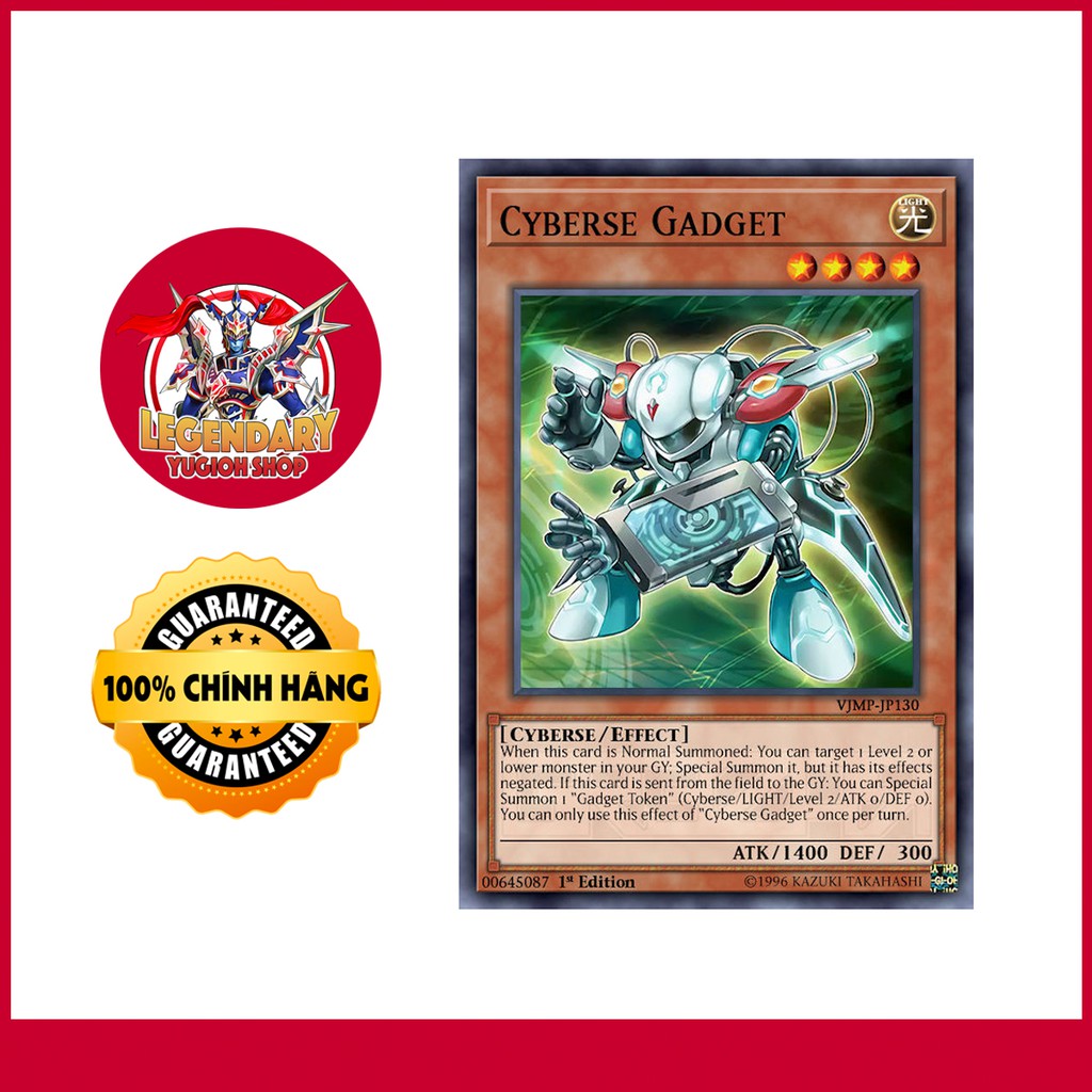 [Thẻ Bài Yugioh Chính Hãng] Cyberse Gadget