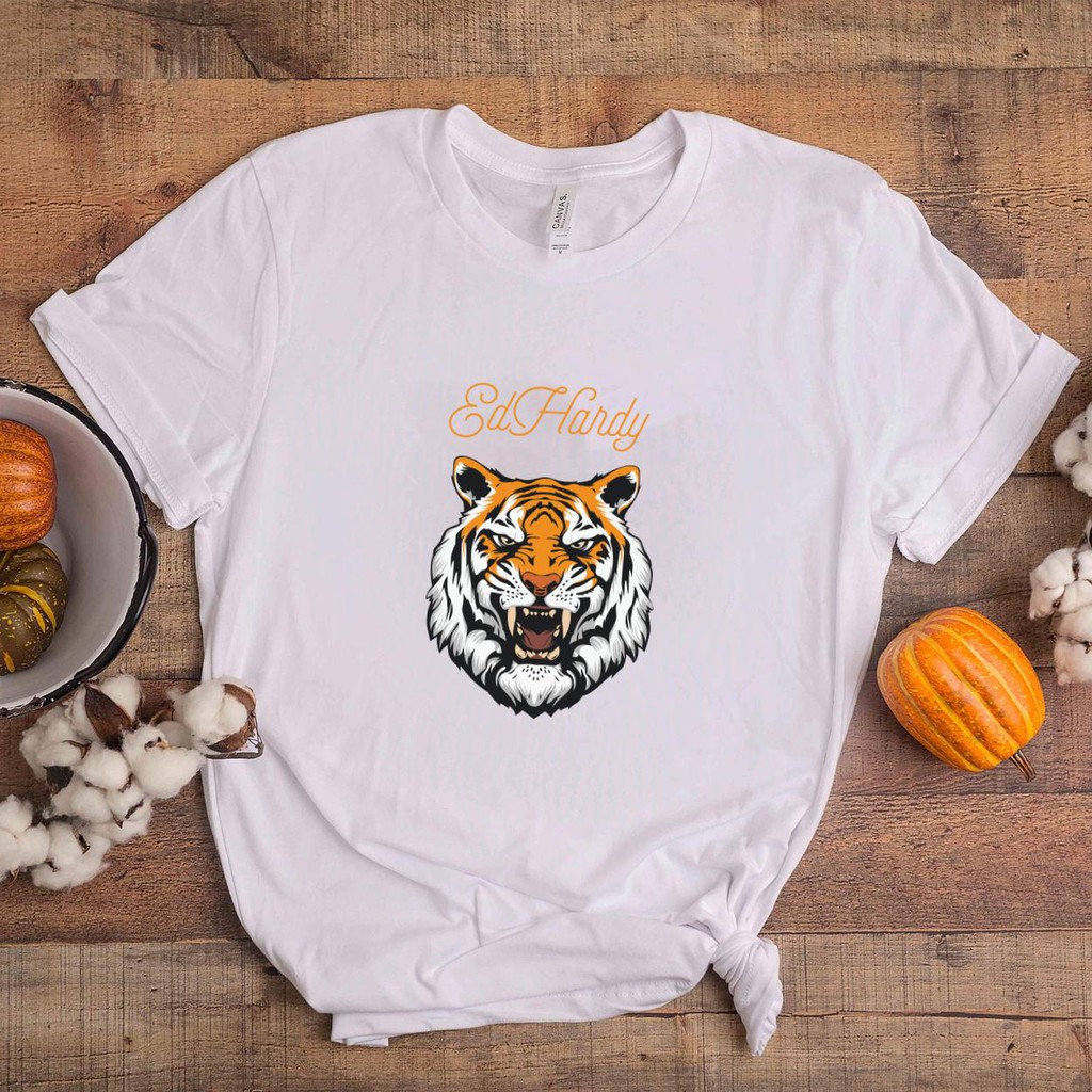 ÁO THUN AOMIVN Ed Hardy Tiger-01TS0_060TAY LỠ CÁ TÍNH PHÔNG IN PHONG CÁCH HÀN QUỐC AOMI DU LỊCH