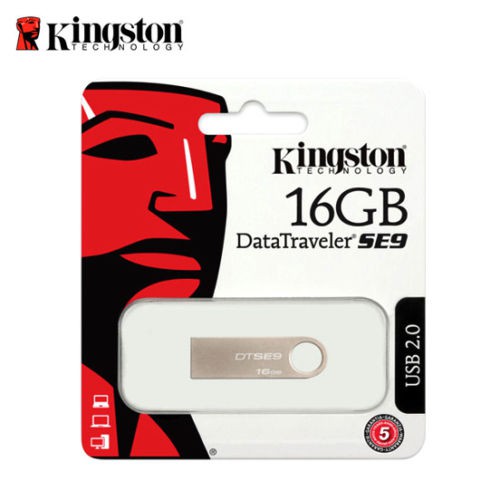 USB 2.0 Kingston DataTraveler SE9 16GB (Bạc)