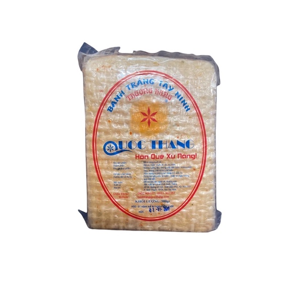 Bánh tráng mỏng tẩm muối ớt 500gr Tây Ninh siêu ngon