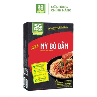 Xốt mỳ bò bằm sài gòn food 100g