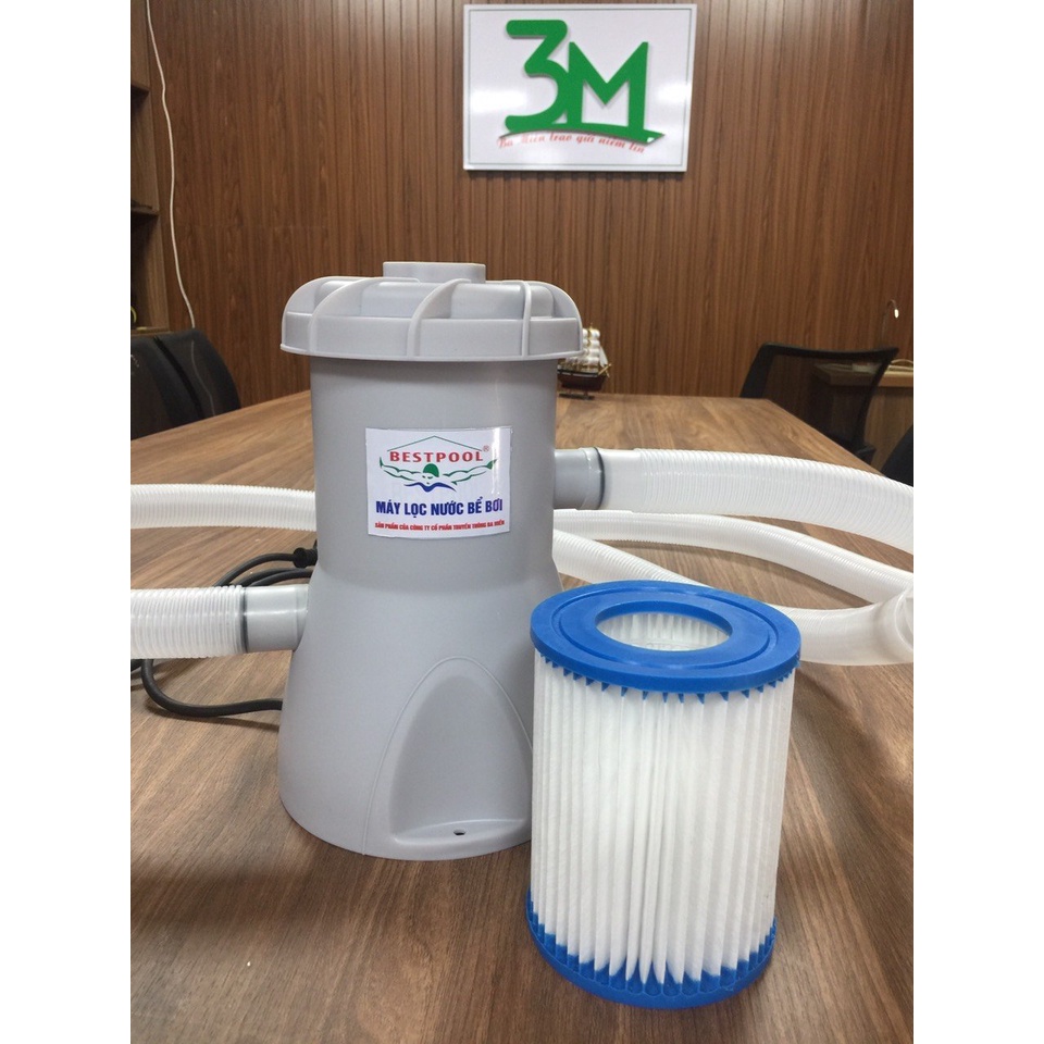 Bình lọc nước bể bơi 800gal, hồ bơi khung kim loại mini cho gia đình, phao bơi, bơm hơi, kính bơi, áo phao