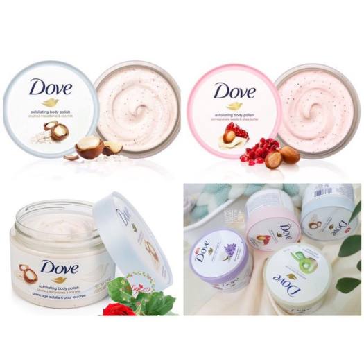 TẨY TẾ BÀO DOVE EXFOLIATING BODY POLISH