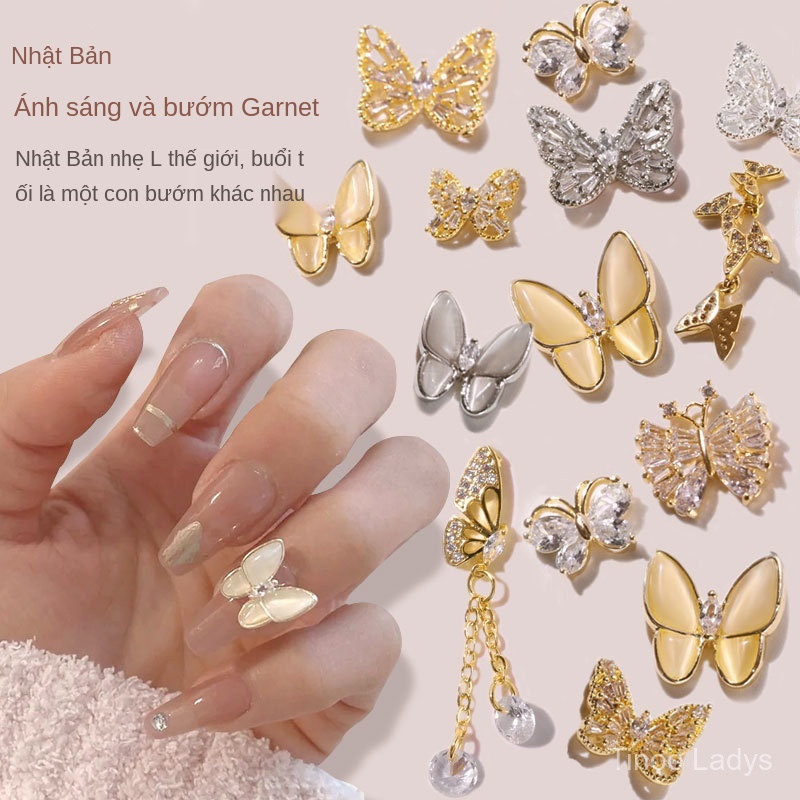 Các mẫu charm bướm đẹp giá rẻ đính móng