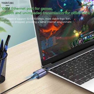 Bộ ChuyểN ĐổI 100Mbps USB Type-C Sang RJ45
